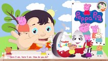 Peppa Pig Family Open Egg Surprise Finger Family Song Kinder Joy Nursery Rhymes video snippet