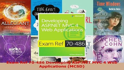 PDF  Exam Ref 70486 Developing ASPNET MVC 4 Web Applications MCSD Read Full Ebook