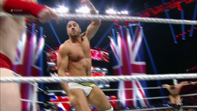 Cesaro & The New Day vs. The Miz & The League of Nations: Raw, April 18, 2016