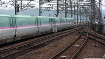 足湯新幹線　とれいゆつばさ 東北新幹線内試運転