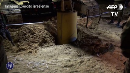 Exército descobre túnel entre Israel e Gaza