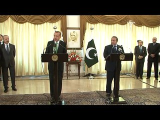 Erdoğan: "Pakistan bizim kardeşimiz. Halklarımız arasında derin sevgi dağları var"