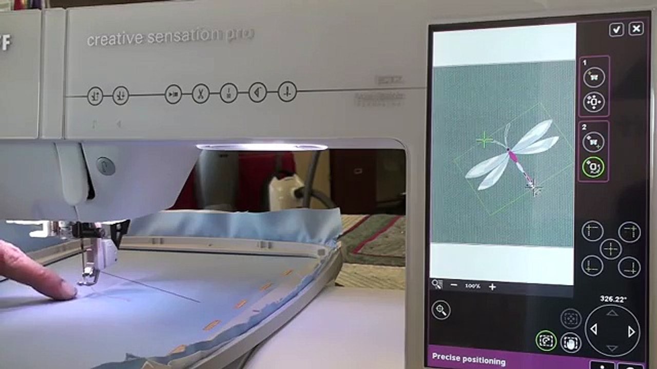 Pfaff Creative Sensation Pro, class 2 embroidery 69