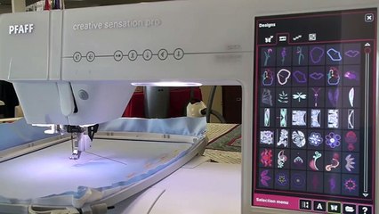 Pfaff Creative Sensation Pro, class 2 embroidery 82