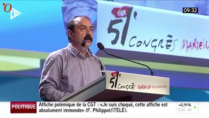 Affiche polémique de la CGT : haro des politiques
