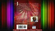 Read  Psychic Ability Clairvoyant Powers  Full EBook