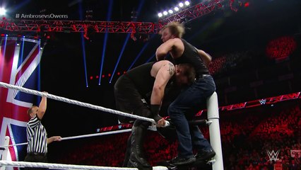 Dean Ambrose vs. Kevin Owens: Raw, April 18, 2016
