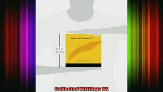 Read  Collected Writings V4  Full EBook
