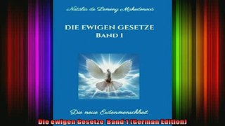 Read  Die ewigen Gesetze  Band 1 German Edition  Full EBook