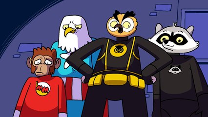 Vanoss Gaming Animated: Bat Owl & Batcoon - Stopping the Train!