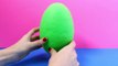 Learn Colors with Surprise Eggs Nesting Stacking Cups in English Learn Colours Play-Doh Eggs Part 1