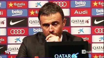 Luis Enrique, nervioso e histérico con la derrota ante el Valencia : ¡Vete a la mierda!