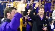 LSU Student Section Singing Hey Fighting Tigers