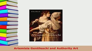 PDF  Artemisia Gentileschi and Authority Art Free Books