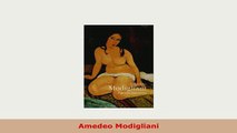 PDF  Amedeo Modigliani PDF Book Free