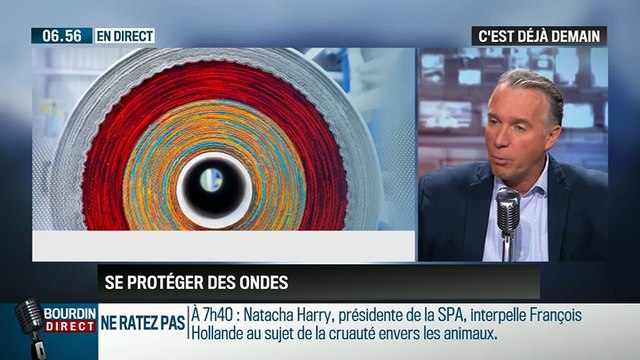 La chronique de Frédéric Simottel: Quand les tissus nous protègent des ondes Wi-Fi et GSM - 19/04