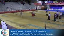 Demi-finales tir de précision féminin, 1er passage, France Tirs, Sport Boules, Dardilly 2016