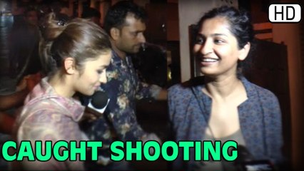Alia Bhatt Caught Shooting for Gauri Shinde's Upcoming Film