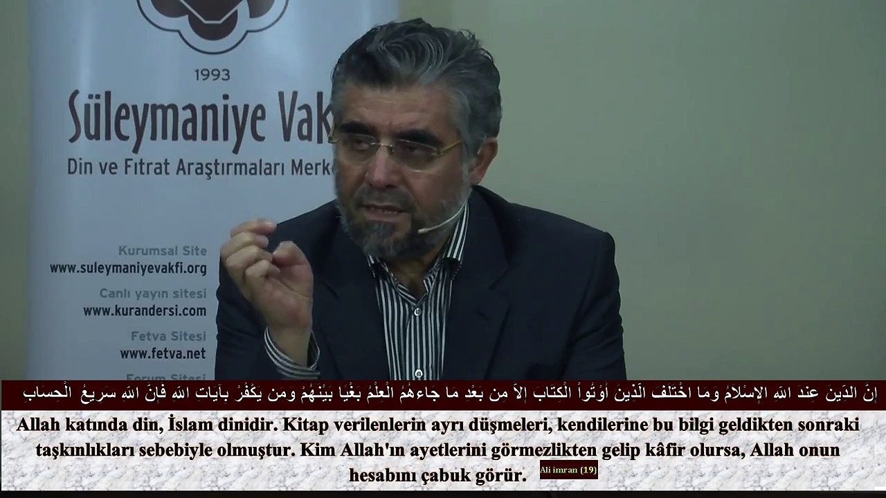ALi iMRAN (14-20) - KURAN SOHBETLERi (29.10.2013)