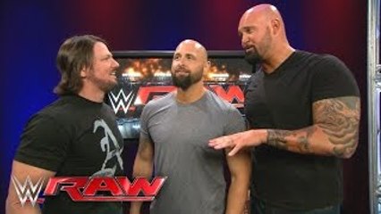 AJ Styles reunites with Luke Gallows & Karl Anderson  Raw, April 18, 2016