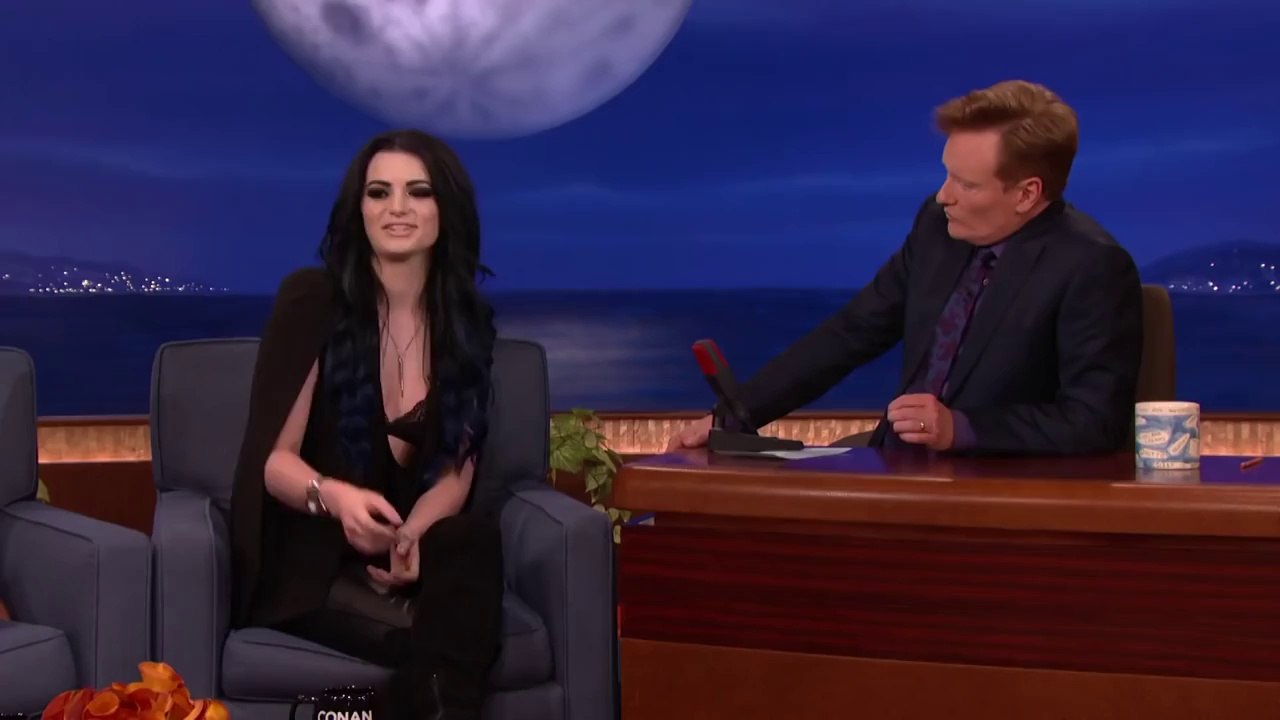 Paige: “Ive Had A Bruised Boob Or Two” - CONAN on TBS