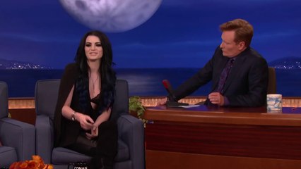 Paige: “Ive Had A Bruised Boob Or Two” - CONAN on TBS