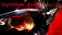 Ninja Gaiden 3 Razors Edge All Ryu Costumes