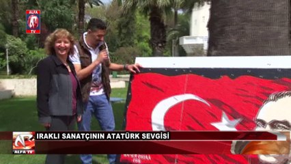 Iraklı Sanatçının Atatürk Sevgisi