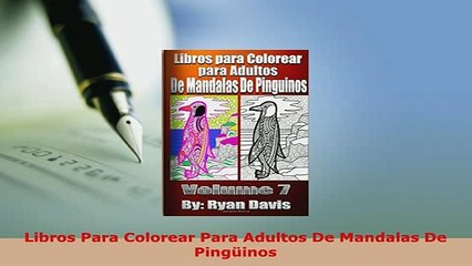 PDF  Libros Para Colorear Para Adultos De Mandalas De Pingüinos Read Full Ebook