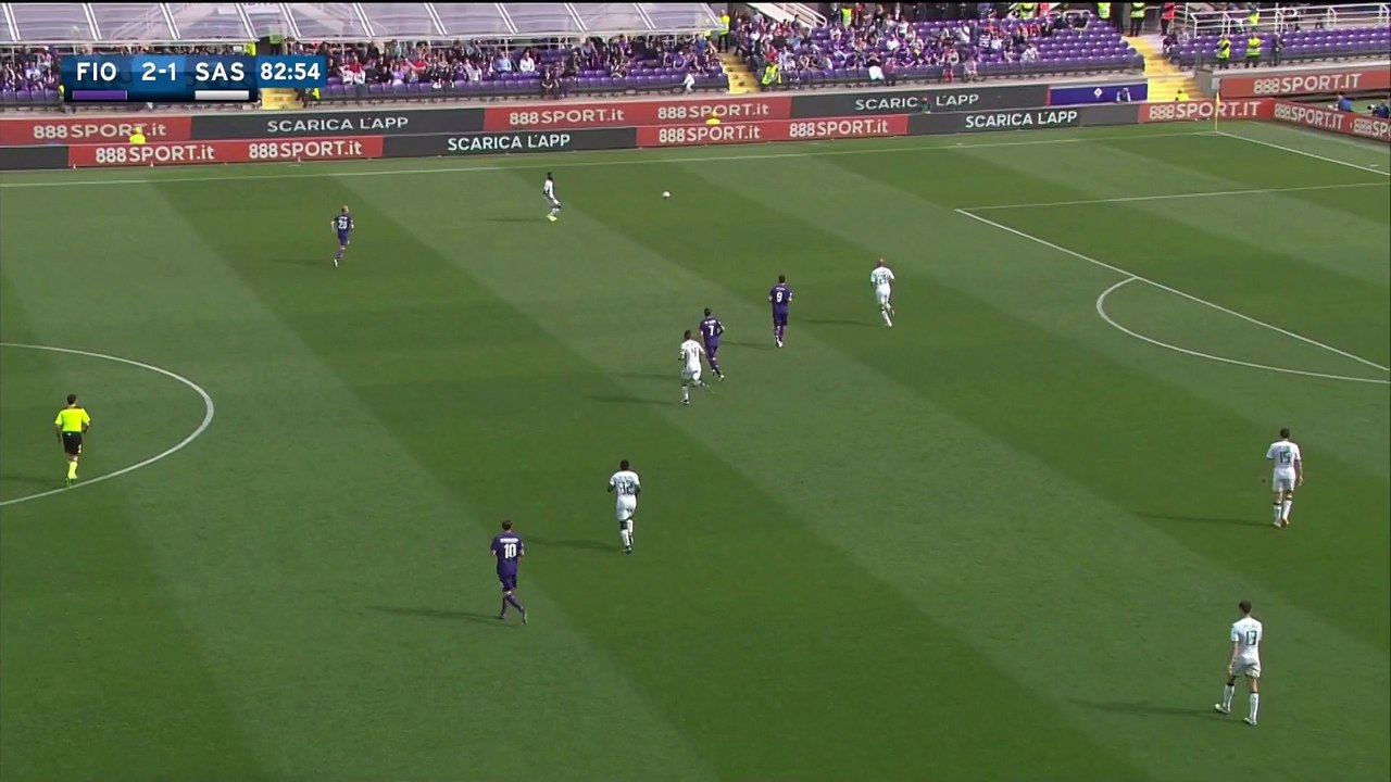 La boulette du gardien de Sassulo qui marque contre son camp... Ridicule