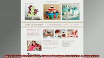 FREE PDF  Great Cake Decorating Sweet Designs for Cakes  Cupcakes READ ONLINE