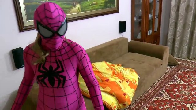 Spiderman vs Frozen Elsa Mermaid & Joker! Bubble Gum Challenge - Fun Superhero in Real Life -)