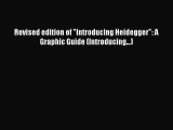 [PDF] Revised edition of Introducing Heidegger: A Graphic Guide (Introducing...) [Download]
