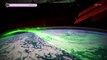 Les aurores Boréales vues de l'espace ! Magnifique