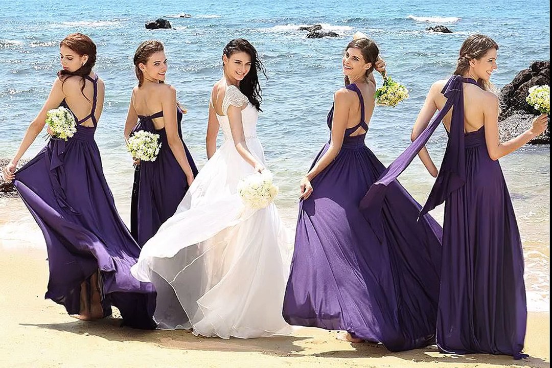 New Bridesmaid Dresses Shooting at Beach, Wedding Party Dresses