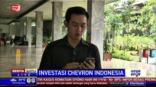 Chevron Temui Wapres JK Bahas Komitmen Investasi