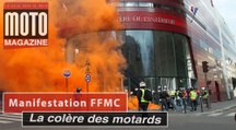 Paris : 10 000 motards avec la FFMC contre le contrôle technique et les interdictions de circulation