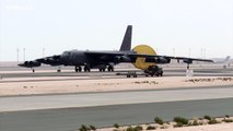 B 52 Stratofortress Bombers Land in Qatar