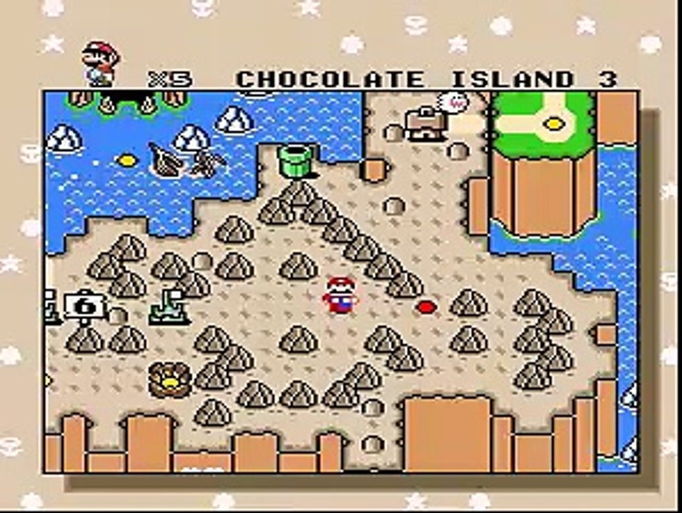The New Mario World - Chocolate Island 3