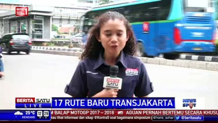 Inilah 17 Rute Baru Transjakarta