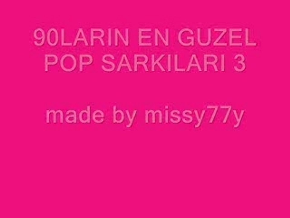 90'lar Turk Pop - Klip Best MIX 3 [Nostalji]
