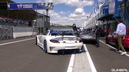 Mercedes-Benz SLS AMG GT3 - Exhaust Sounds on Track!