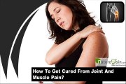 How To Get Cured From Joint And Muscle Pain?