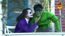 Spiderman & Frozen Elsa vs Joker & Hulk - Kidnapping Plan Of Joker - Fun Superheroes in Real Life