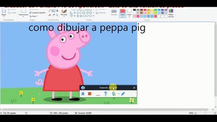 Como dibujar a peppa pig facil y rapido - kathii