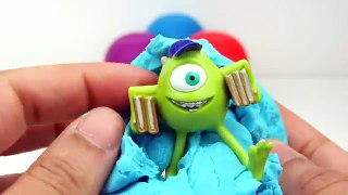 HULK SMASH PLAY DOH SURPRISE EGGS COLORS + Peppa Pig Nemo Hello Kitty Frozen Mcqueen CARS