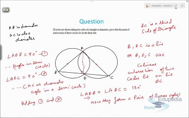 Questions on circle (Part- 4)