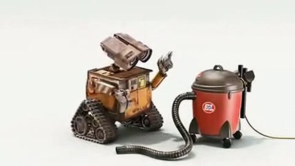 Pixar Short Wall E meets vacuum cleaner