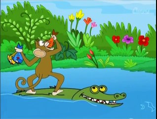 The Monkey And The Crocodile !! English Animated Stories For Kids !! Kids Collection