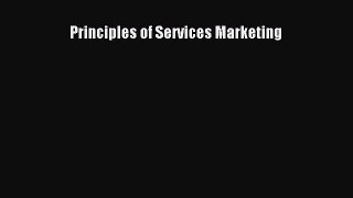 Read Principles of Services Marketing E-Book Free